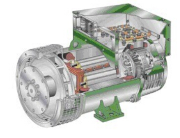 陈场镇发电机内部结构图